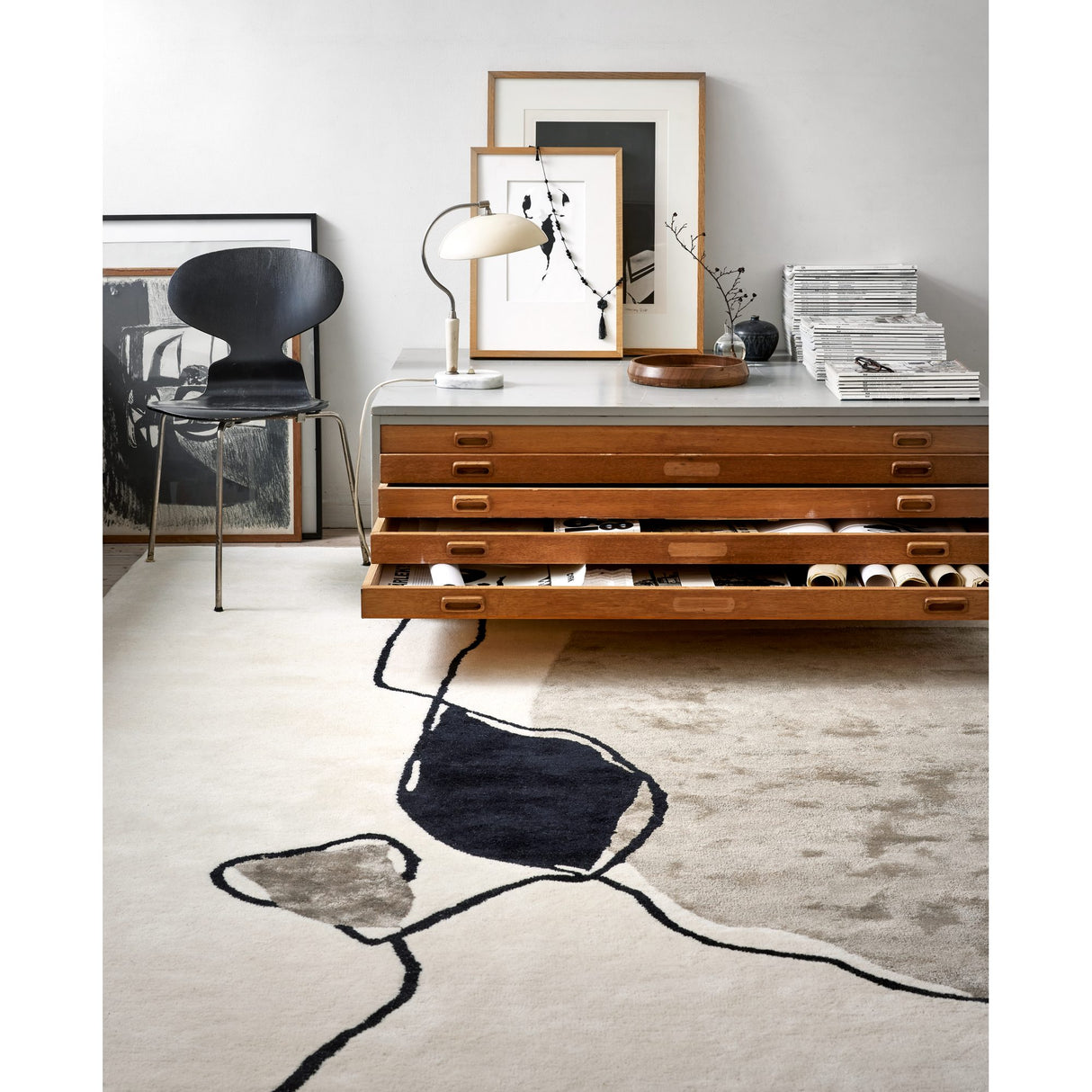 Abstract Ivory Matta