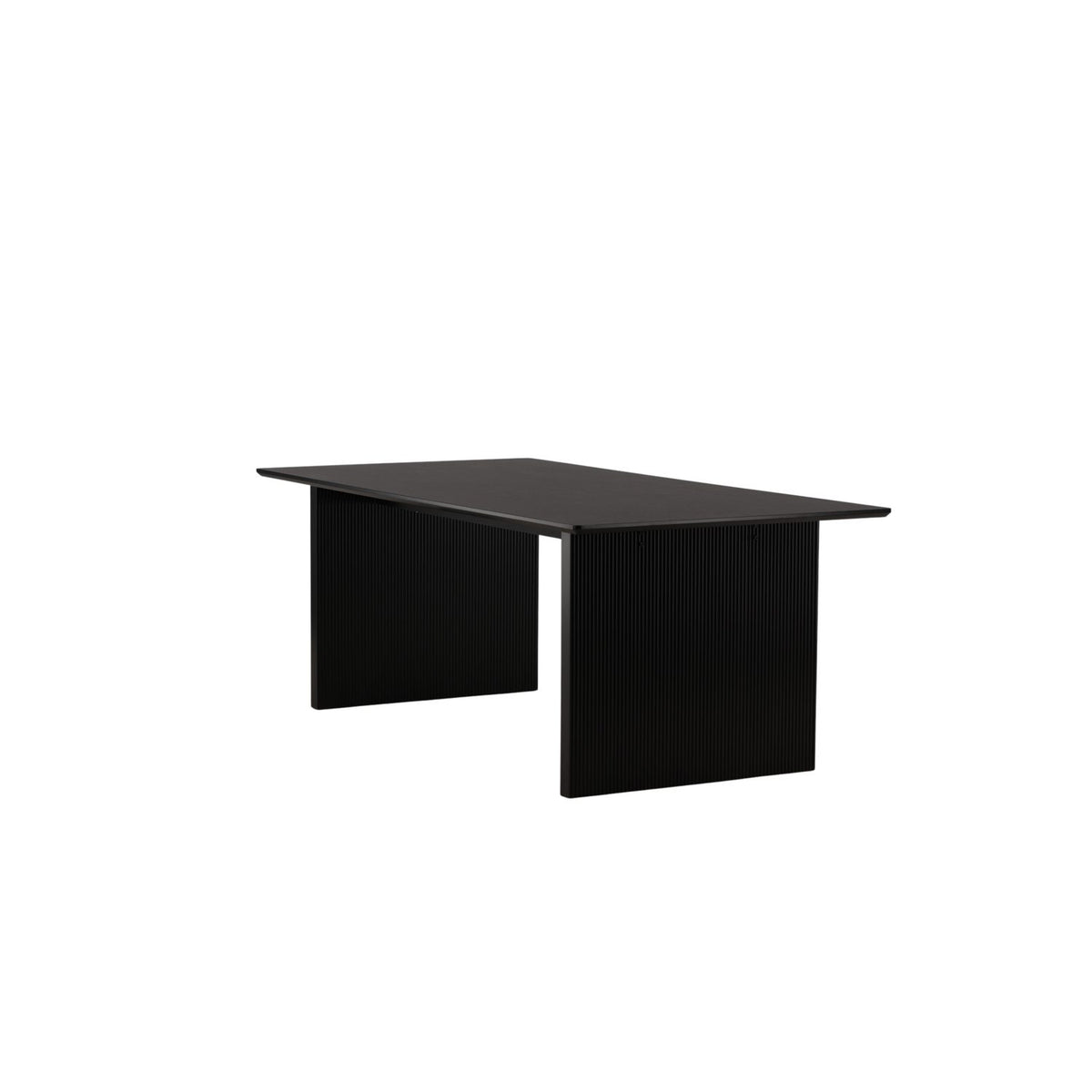 Vail Rektangulärt matbord Svart, MDF, 200 x 100