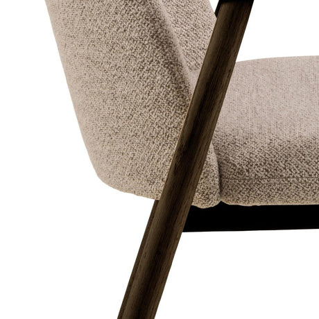 Rochefort Karmstol Rökt Ek/Beige