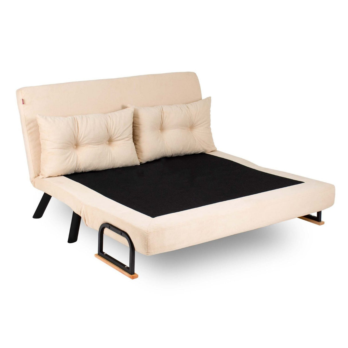 Apia 2-sits (25 x 134 x 121 cm) 2-sits bäddsoffa Creme