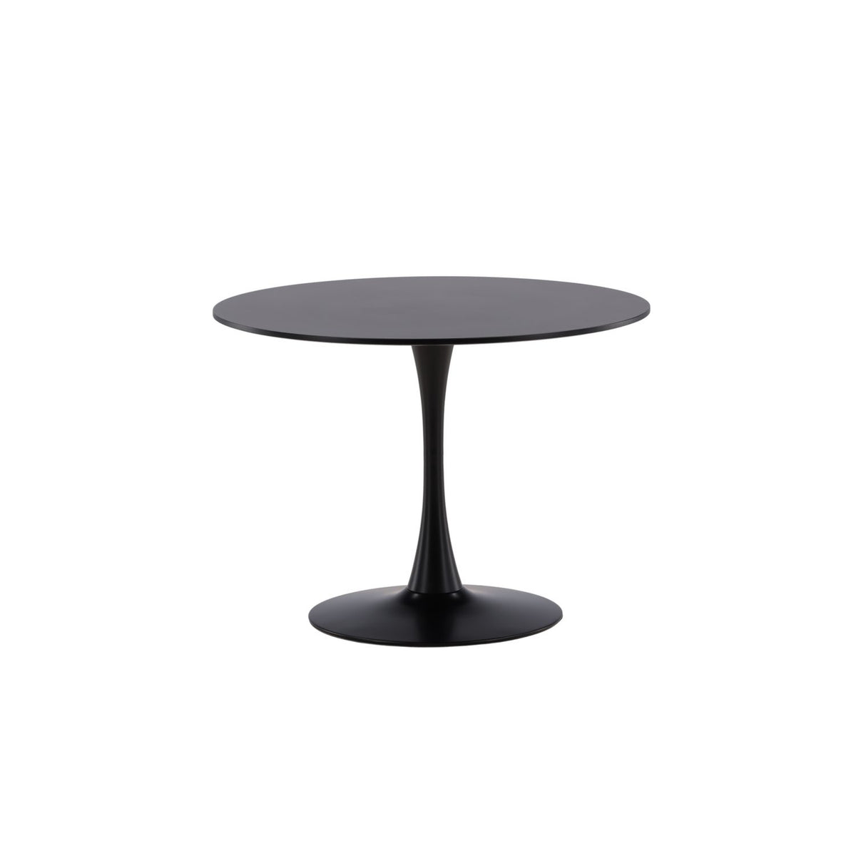 Glade Runt matbord Svart, MDF, ⌀100