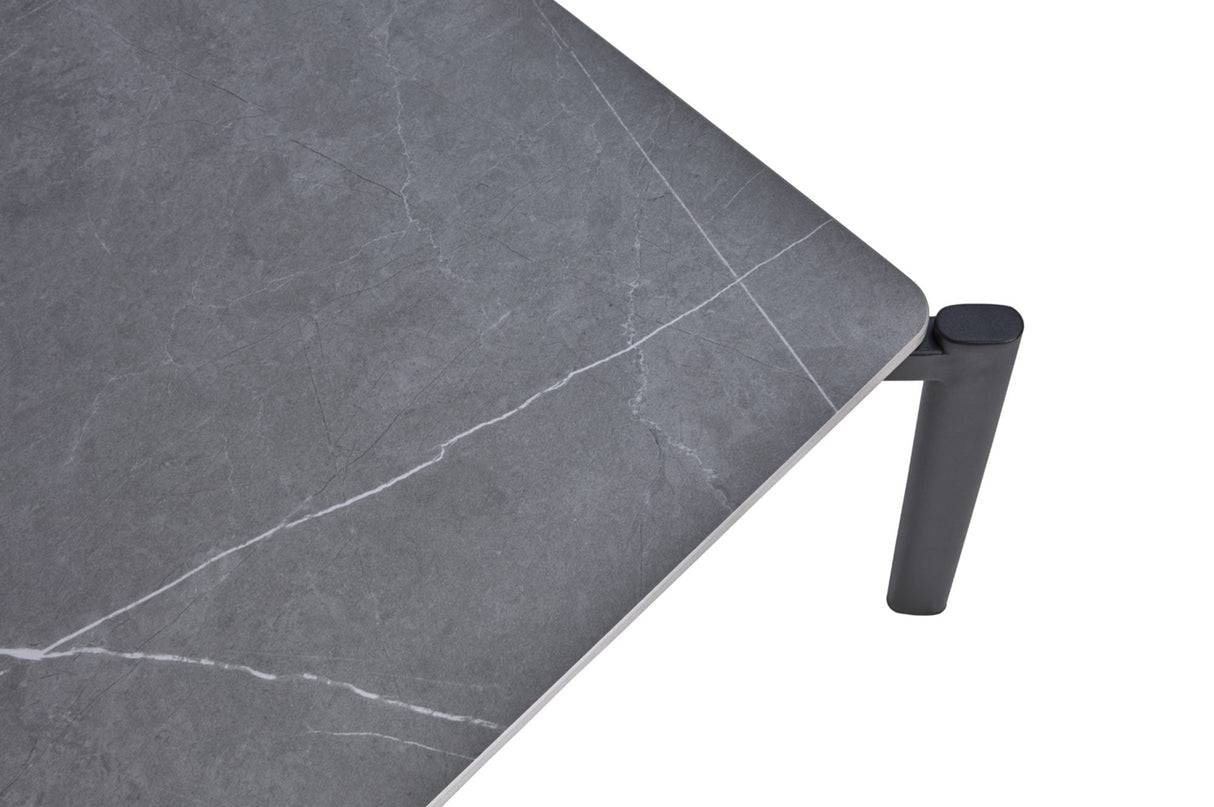 Hallavara Utesoffbord Svart