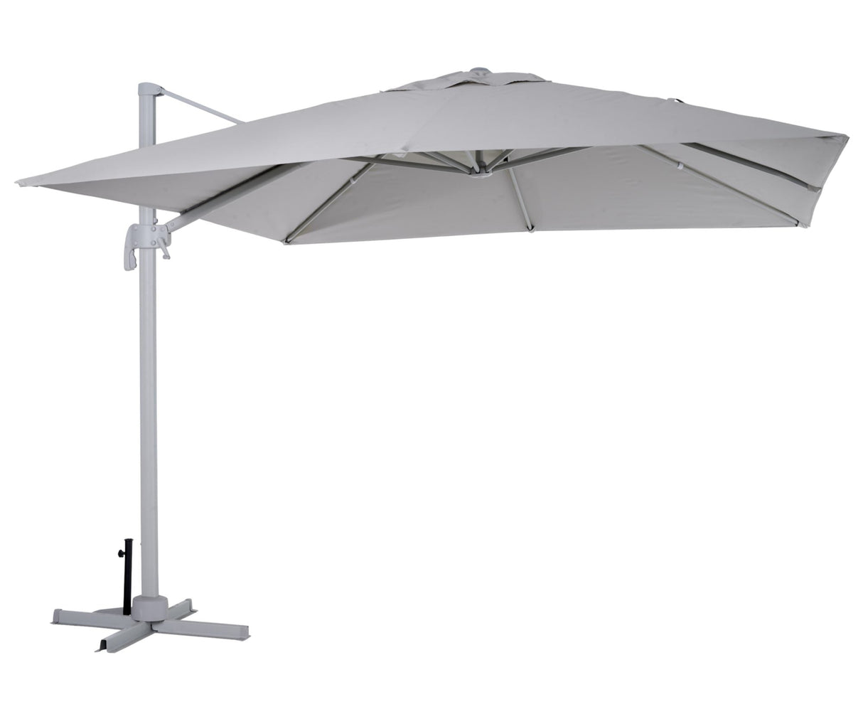 Linz Parasoll Ø300 cm Rund Khaki