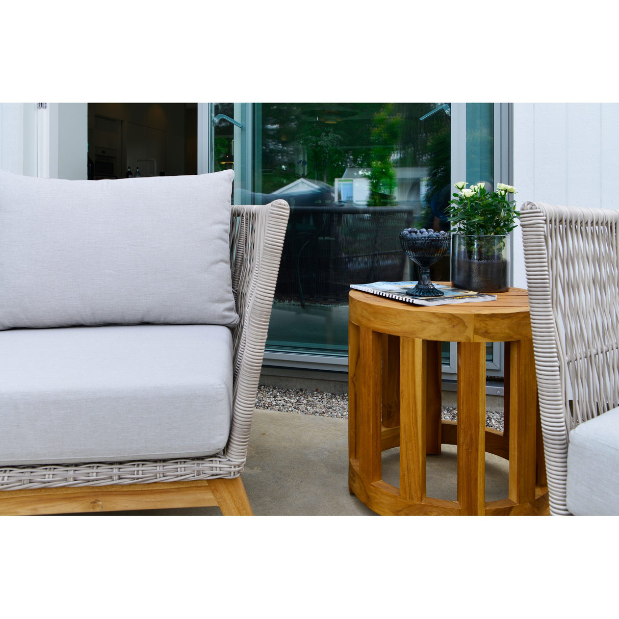 Himmelsnäs Utefåtölj Beige