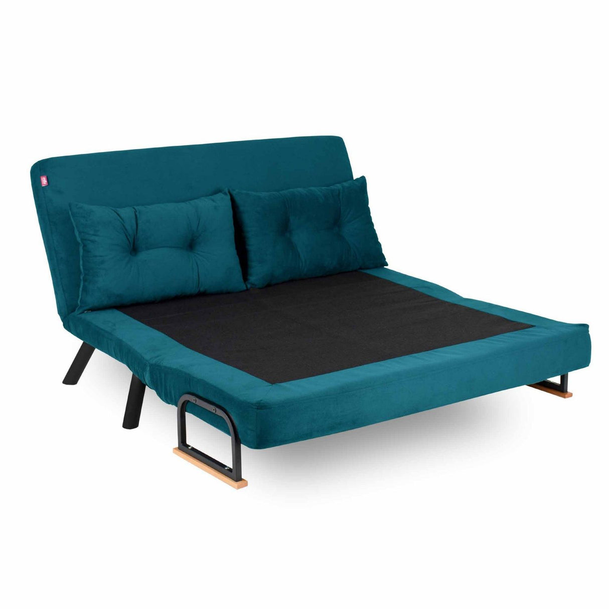 Apia 2-sits (25 x 134 x 121 cm) 2-sits bäddsoffa Petrolgrön
