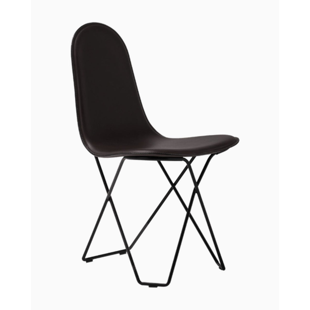 Cactus Leather Stol Svart, Svart
