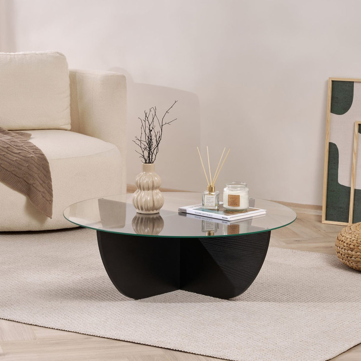 Marcelo Soffbord Wood Black
