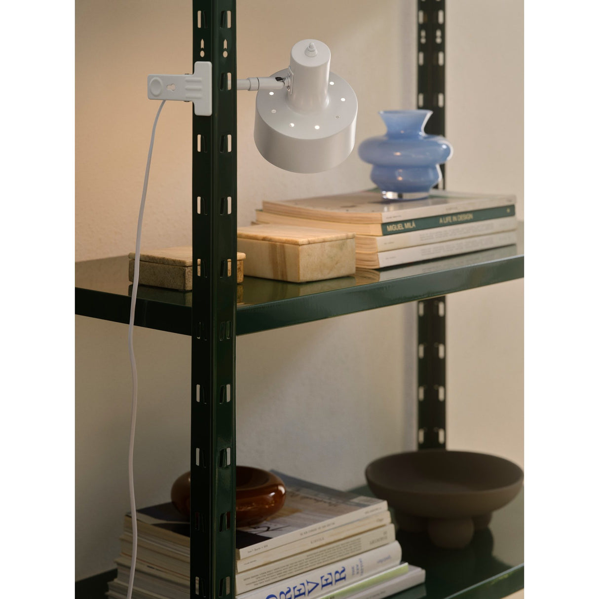 Matis Klämlampa Vit