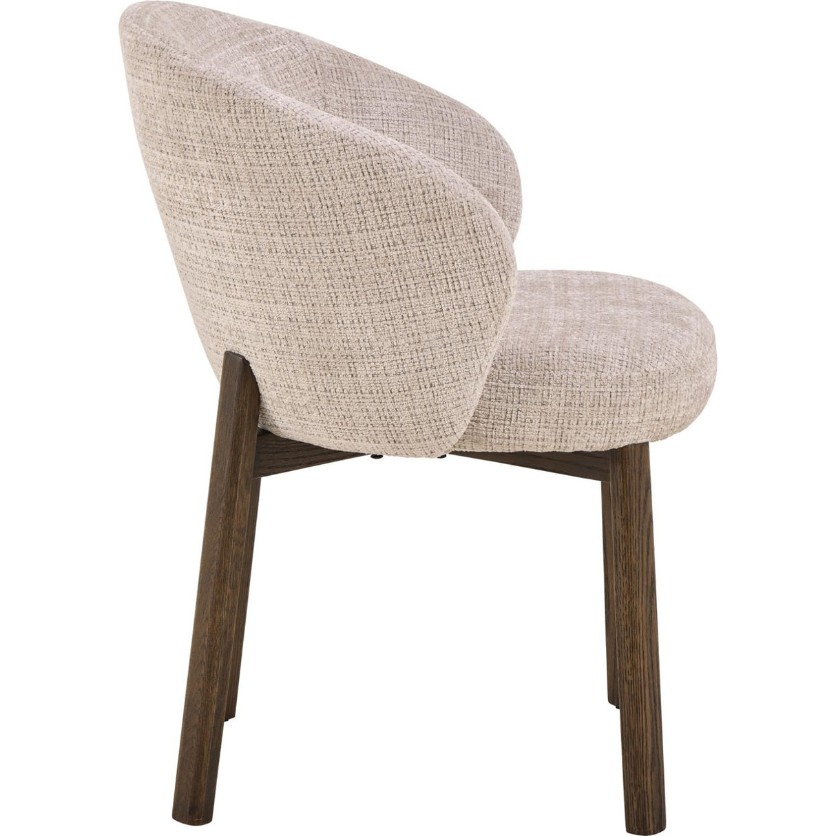 Maribo Karmstol Juto Tyg Beige/Smoked Ek