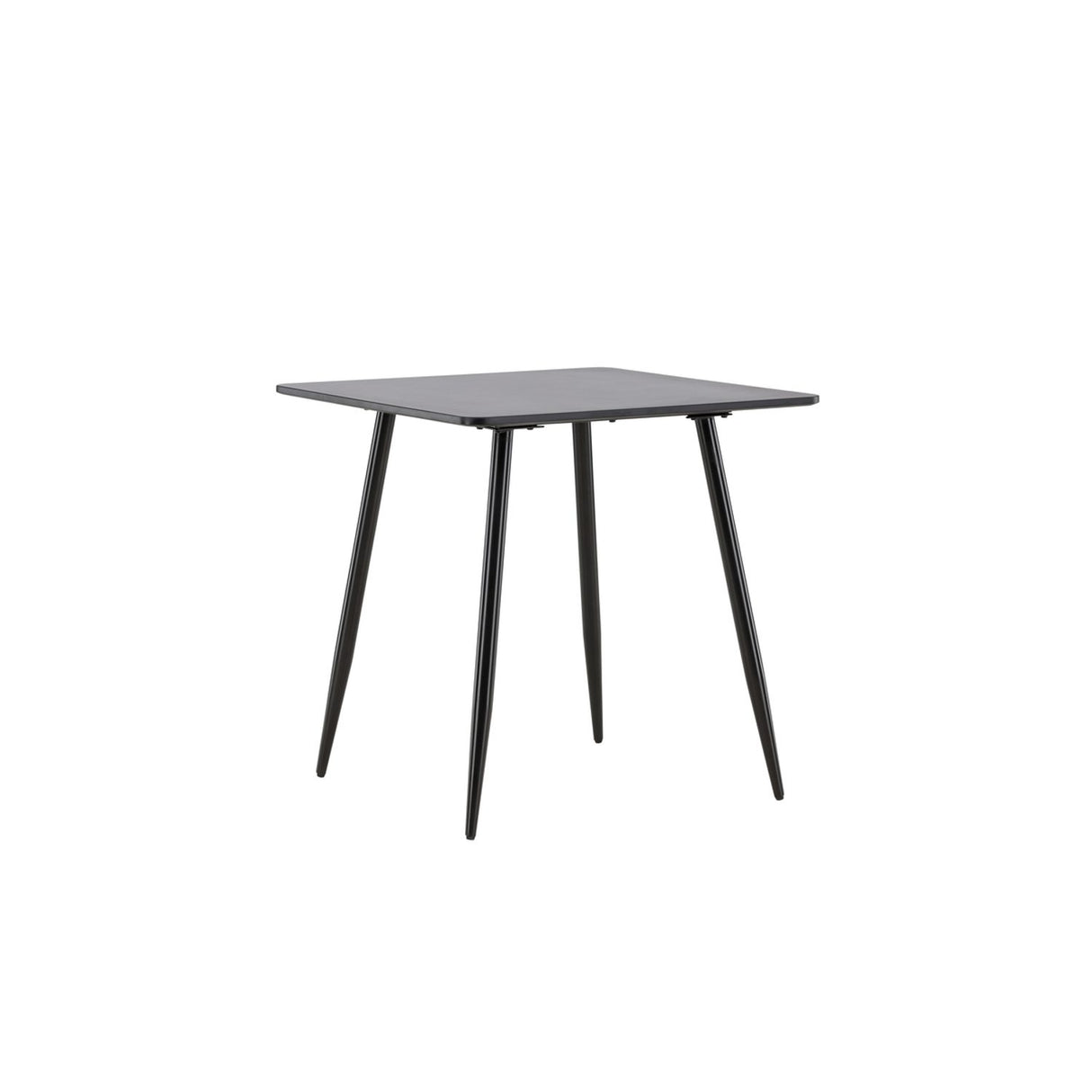 Polar Rektangulärt matbord Svart, 75 x 75, Svart