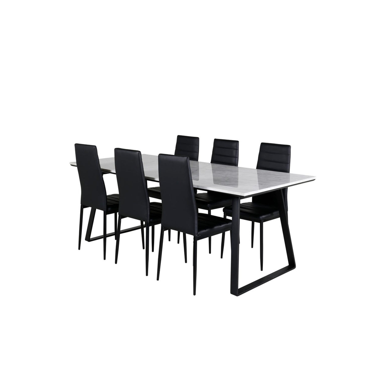 Estelle, Slim Rektangulär matgrupp