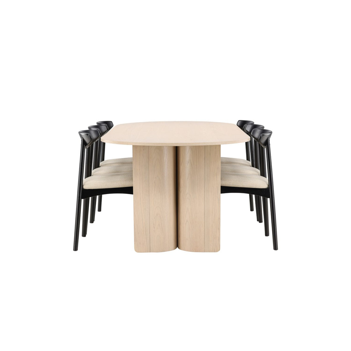 Tyresö, Ven Rektangulär matgrupp Beige