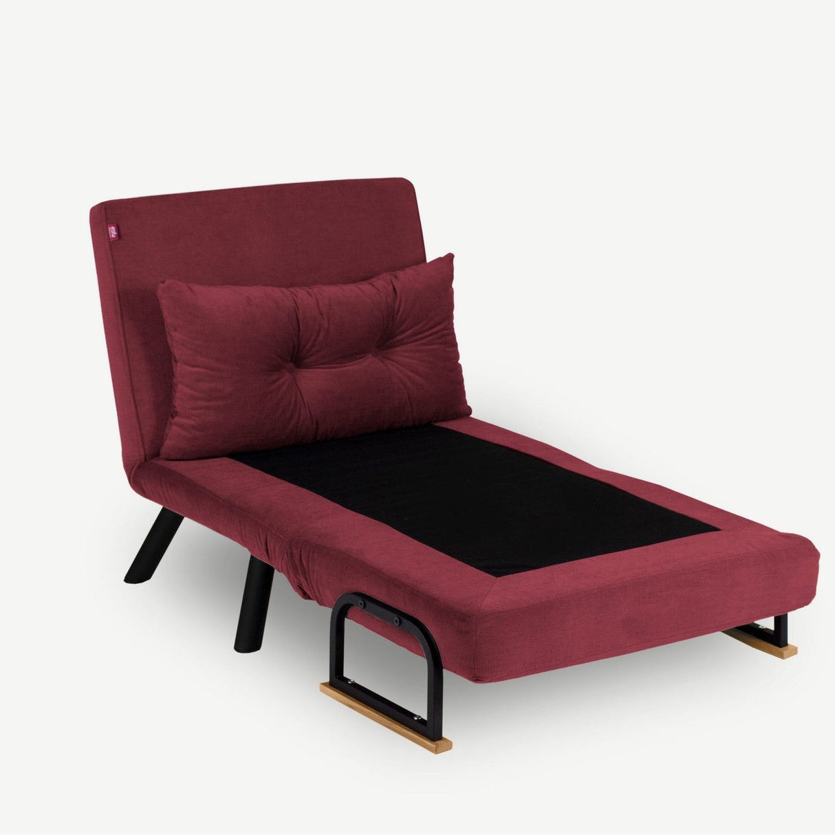 Freetown Single (26 x 120 x 60 cm) 1-sits bäddsoffa Vinröd