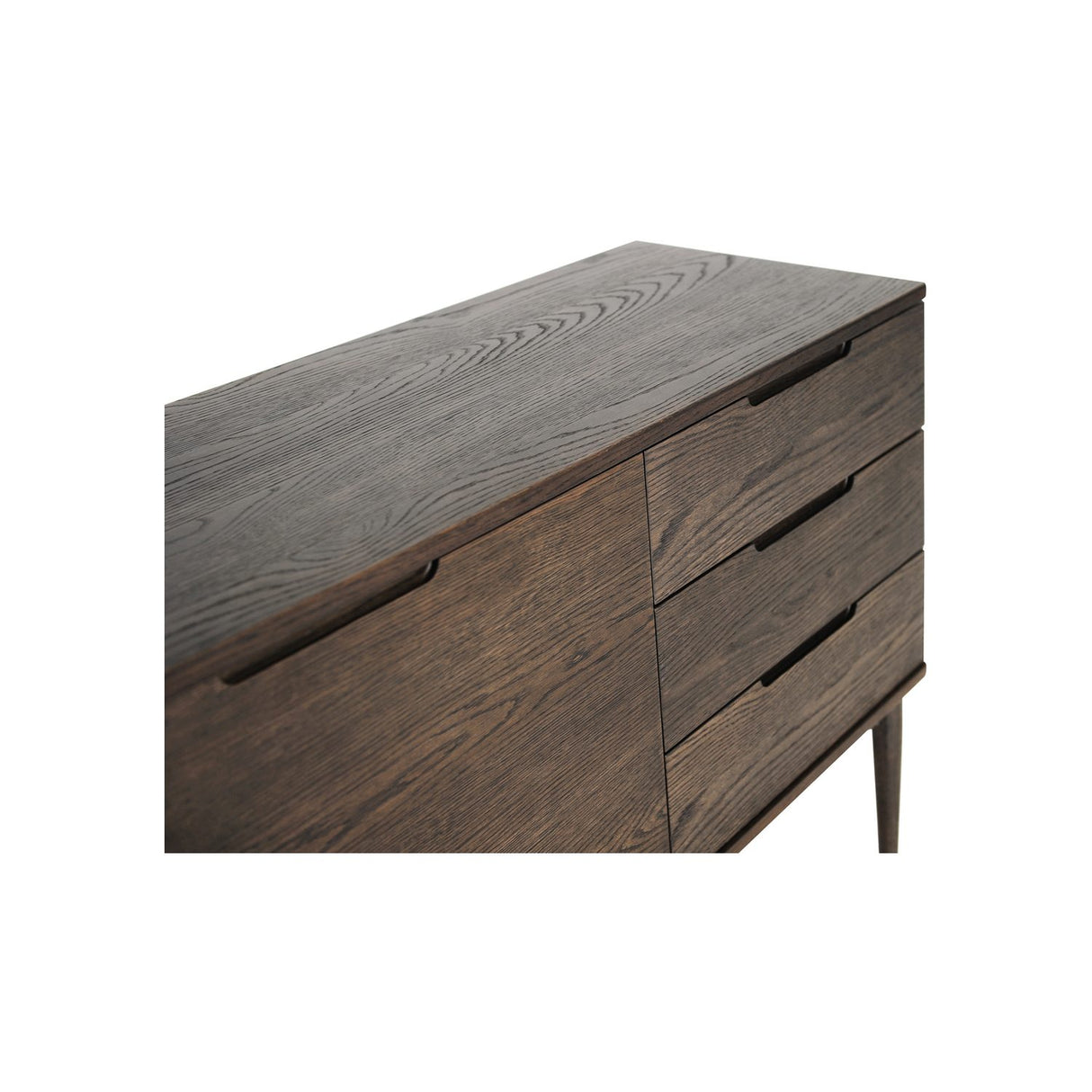Karmöy 2+3 Sideboard Brunlackad