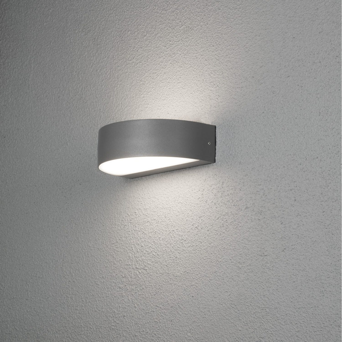 Monza HP-LED 2x4,5W Mörkgrå Vägglampa Ute