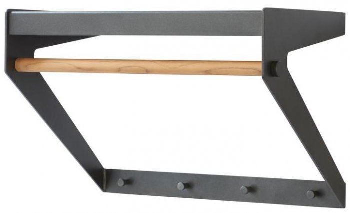 Copenhagen Hatthylla Teak, Lava Grå