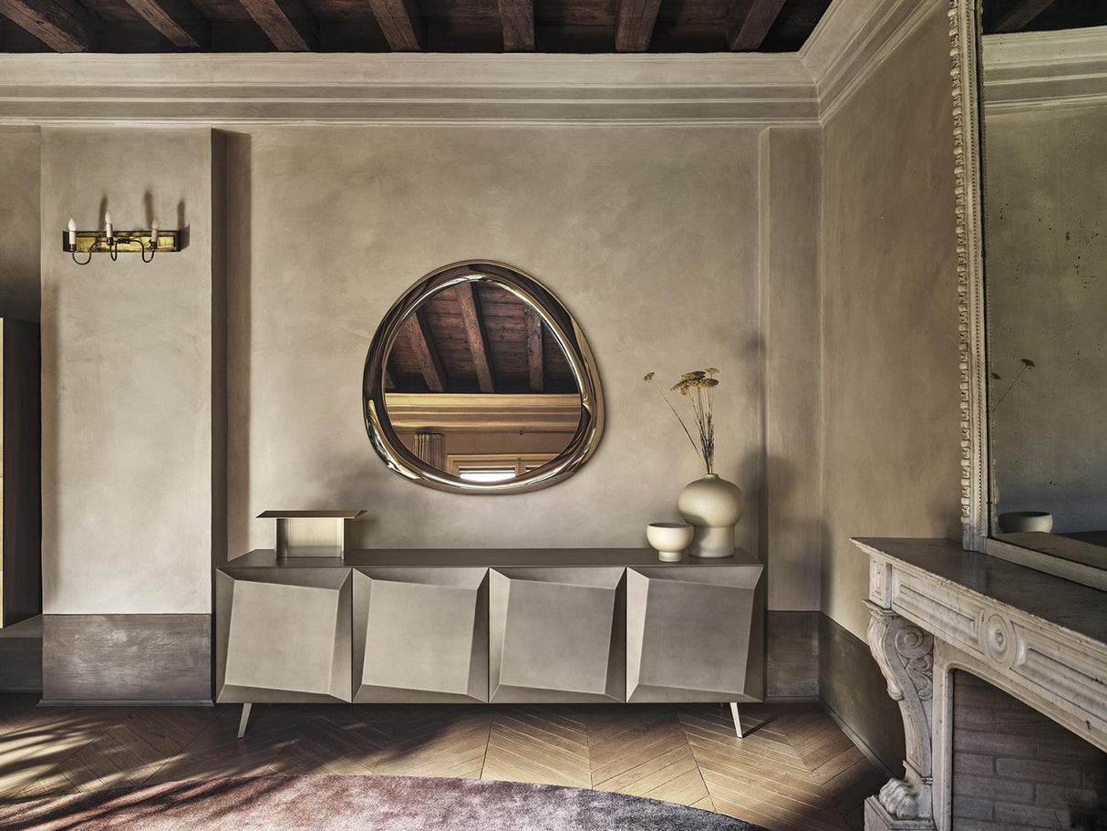 Alterego Sideoboard 4D Brushed Pearl Beige