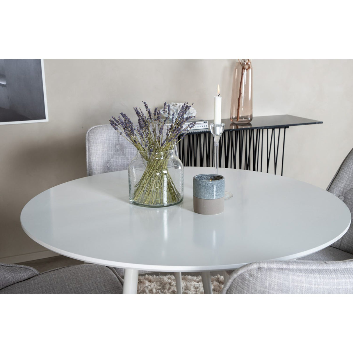 Plaza, Velvet Deluxe Rund matgrupp