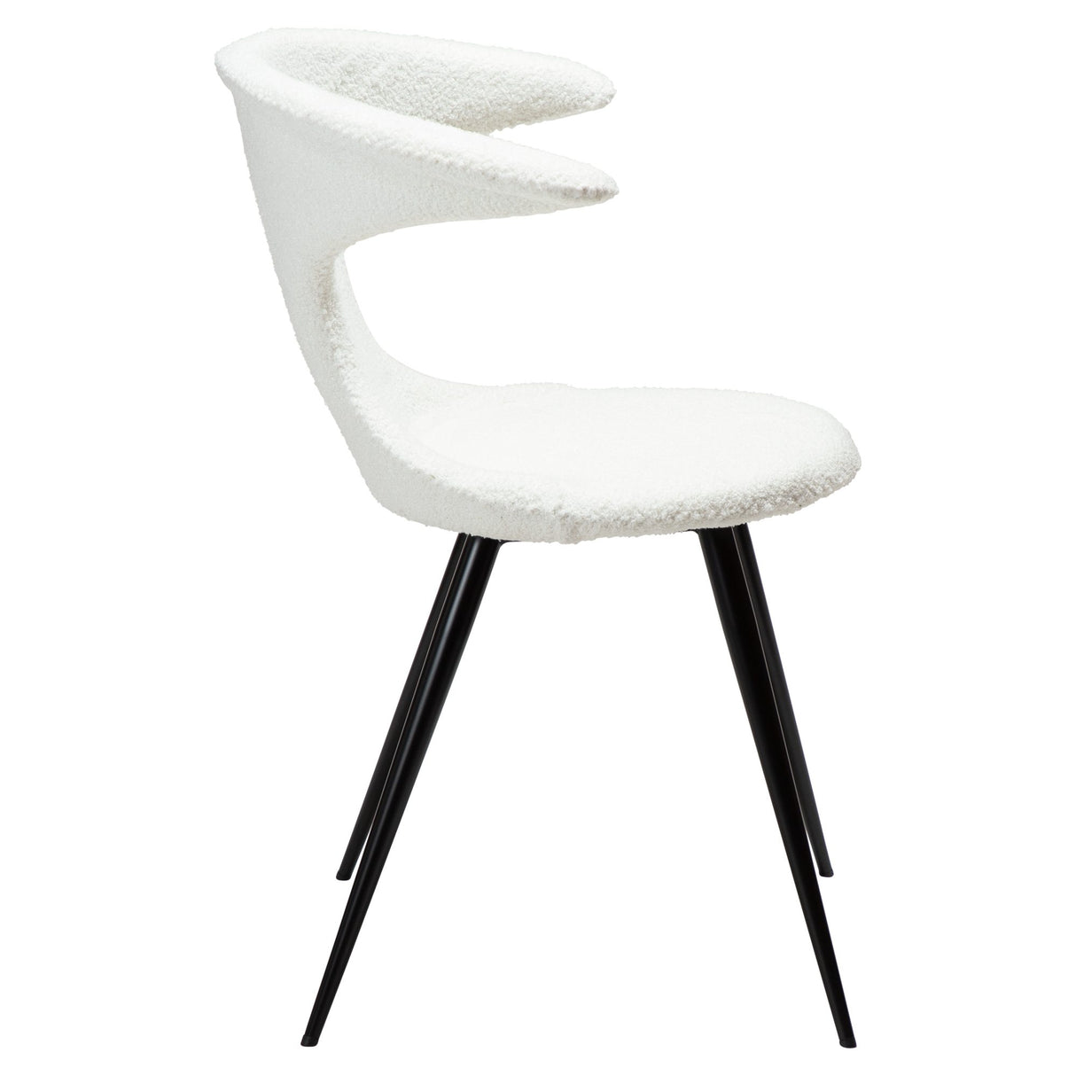 Flair Stol Snow Bouclé, Black