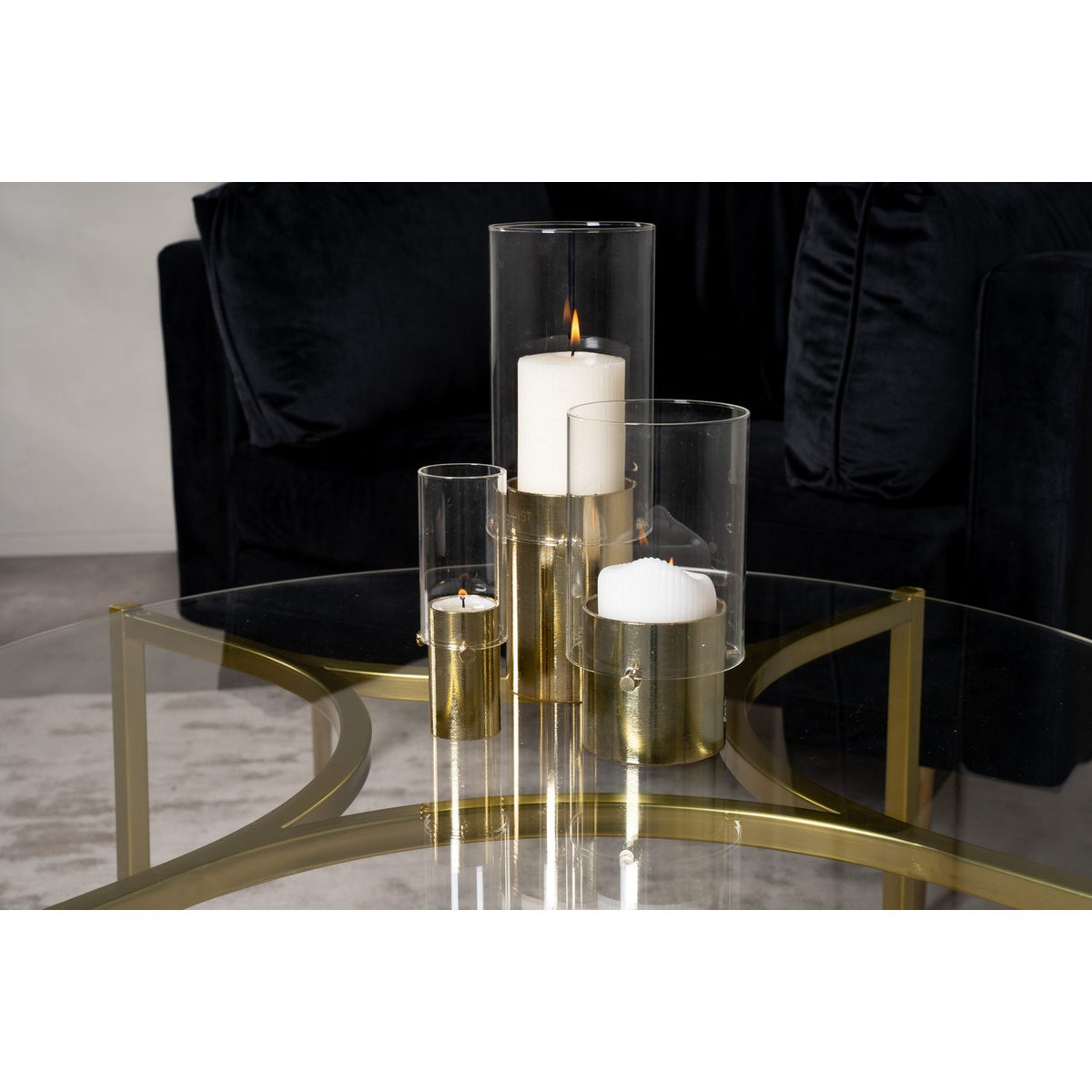 Kivik Soffbord Guld, 90