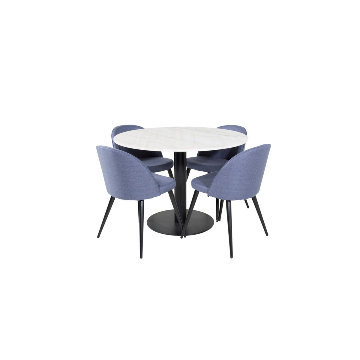 Estelle, Velvet Rund matgrupp