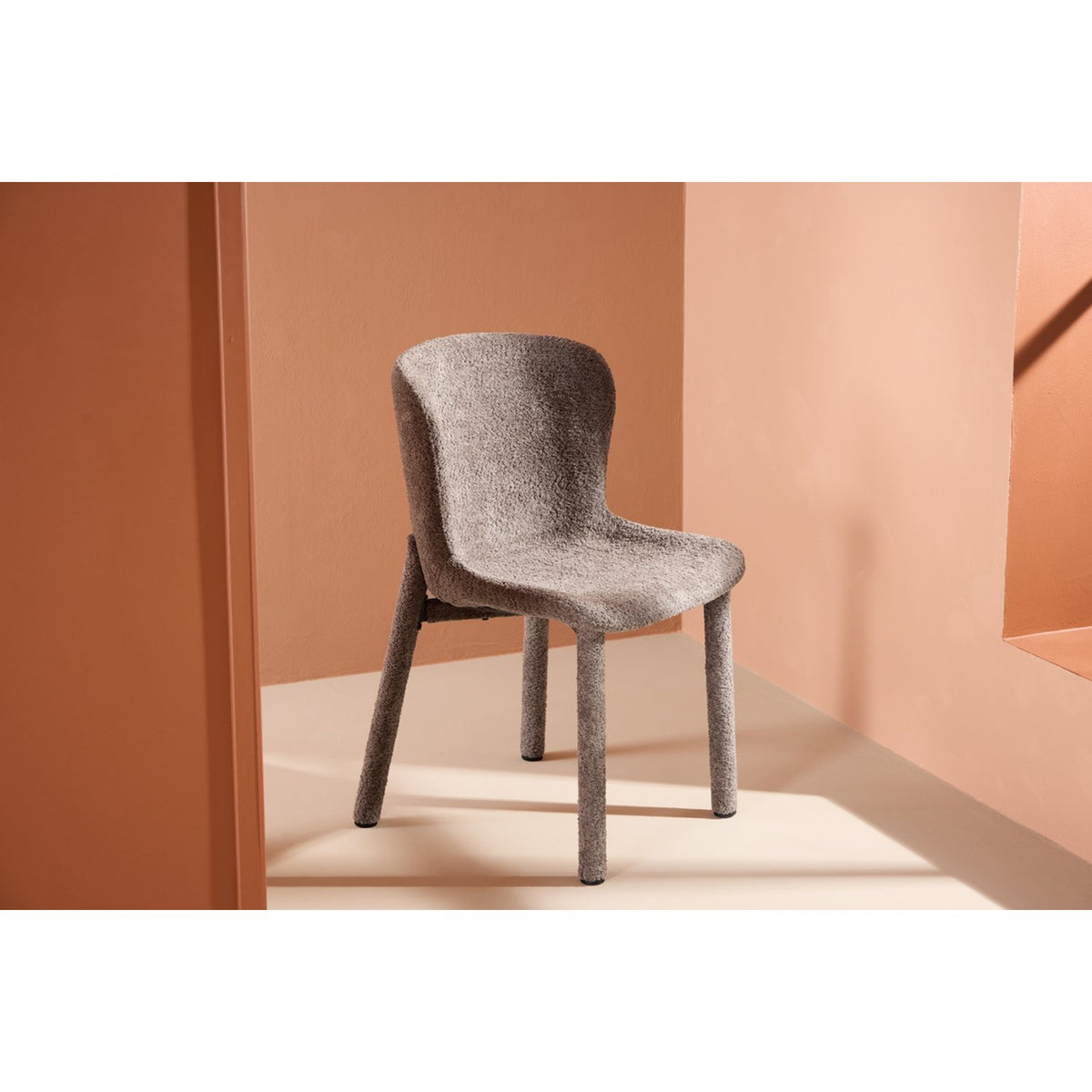 Astoria Matstol Brun, Bouclé, 54 x 83 x 52