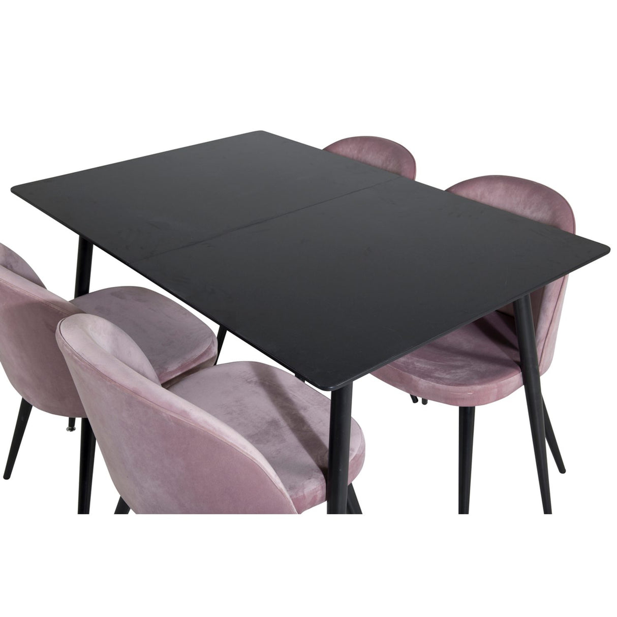 Silar, Velvet Rektangulär matgrupp