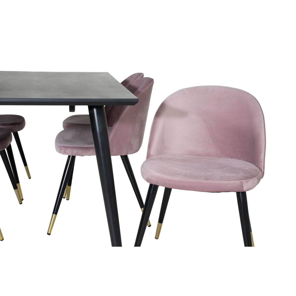 Dipp, Velvet Rektangulär matgrupp