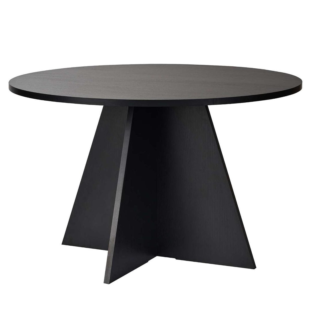 Chicago Matbord Wood Black