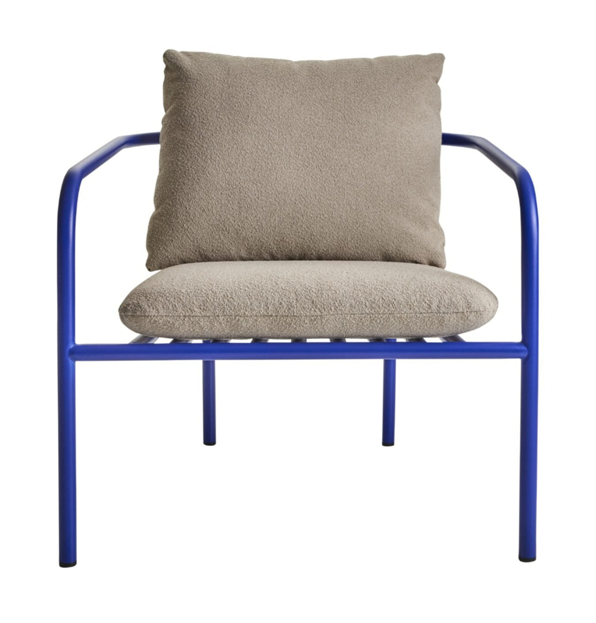 Bendt Utefåtölj Indigo Blue/Teddy Beige