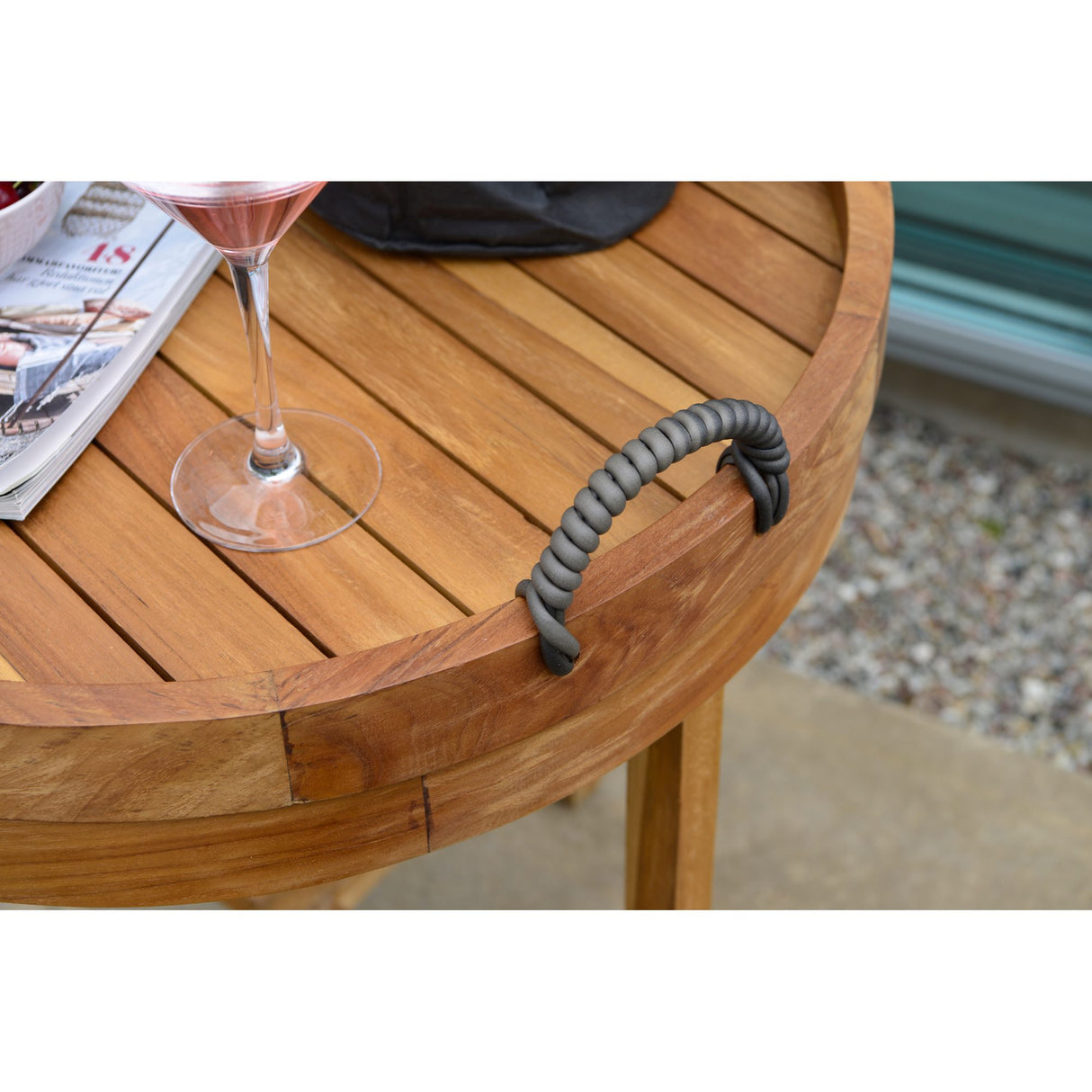 Himmelsnäs Brickbord Ø60 cm Brun