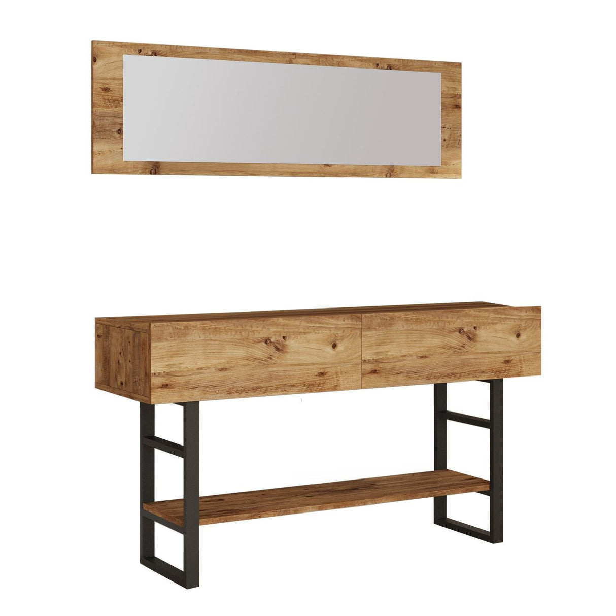 Split Konsol (139 x 75,7 x 43 cm) Atlantisk furu Konsol