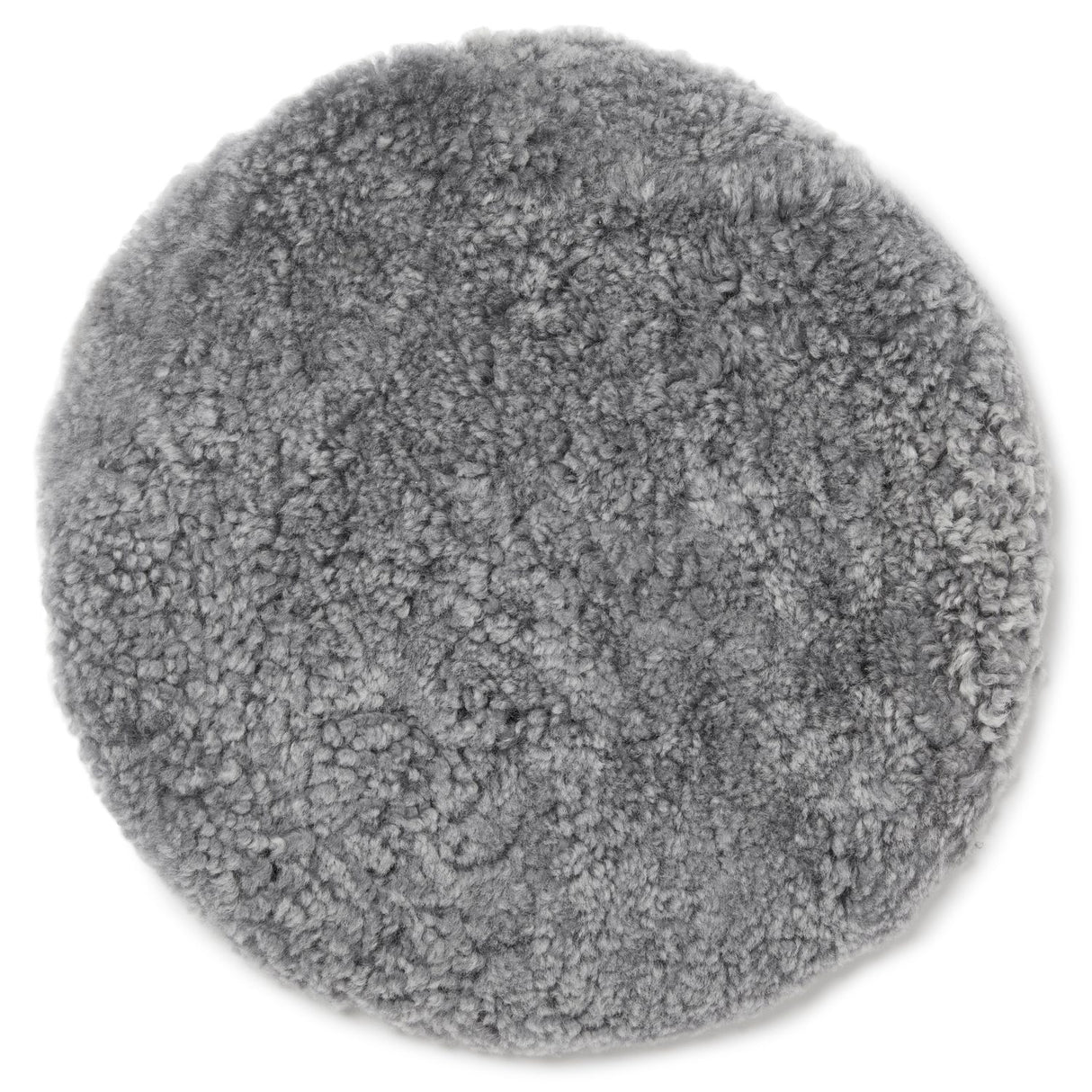 Curly 34Ø cm Sittdyna Charcoal Grey Silver