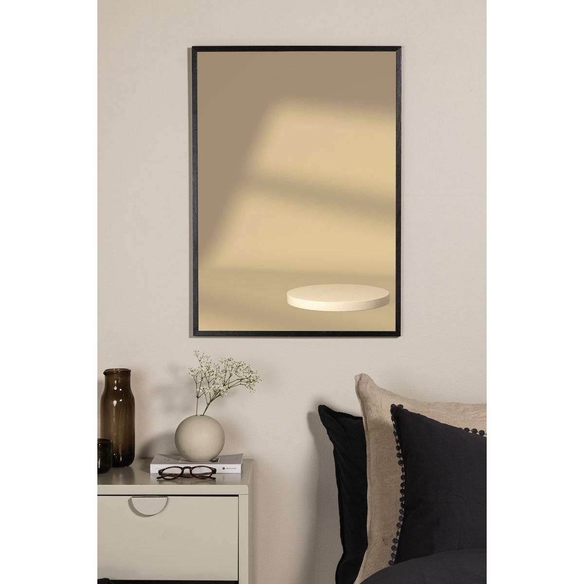 Fönsterljus Poster Gul, 70 x 100 cm