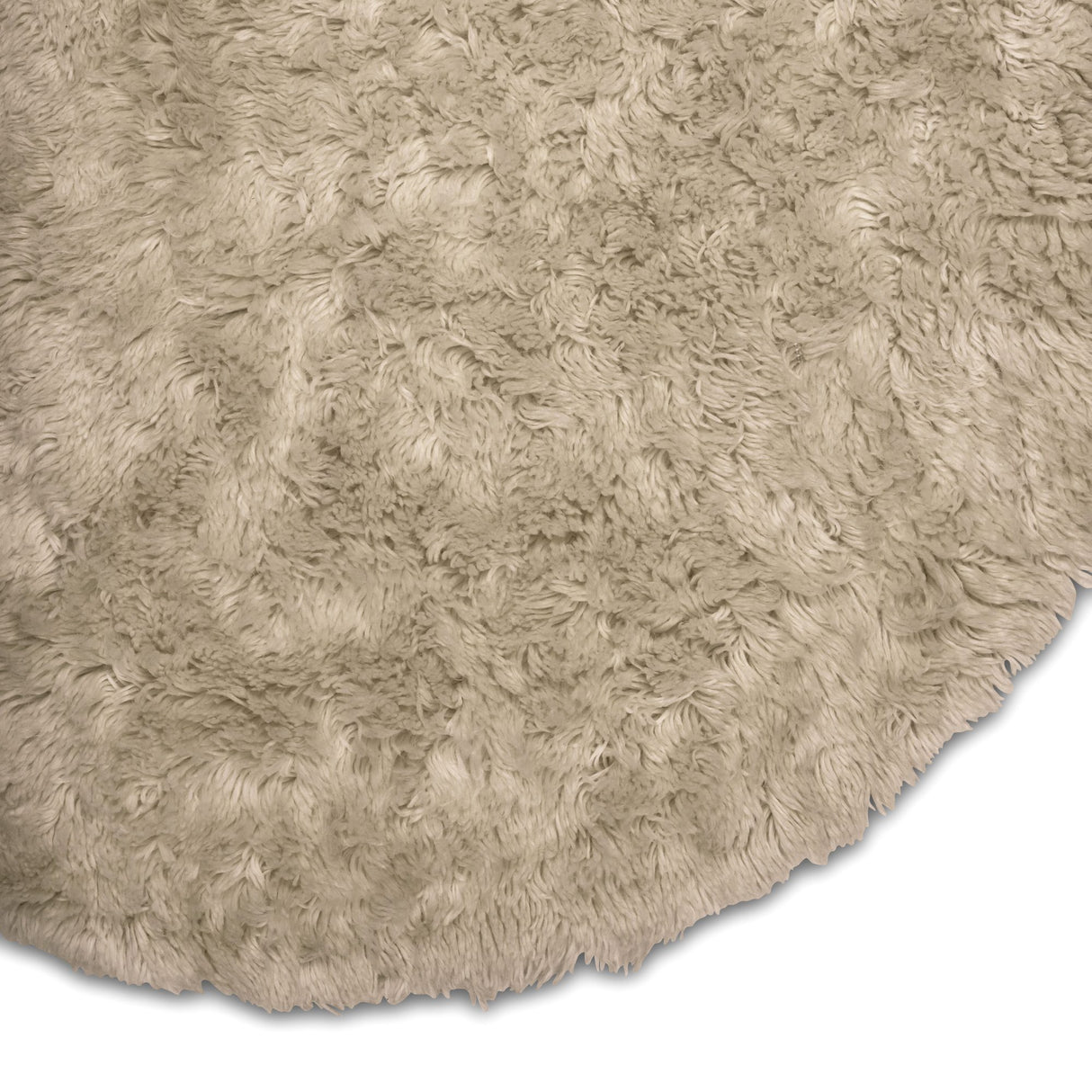 Cloudy Rund 160 cm Matta Beige