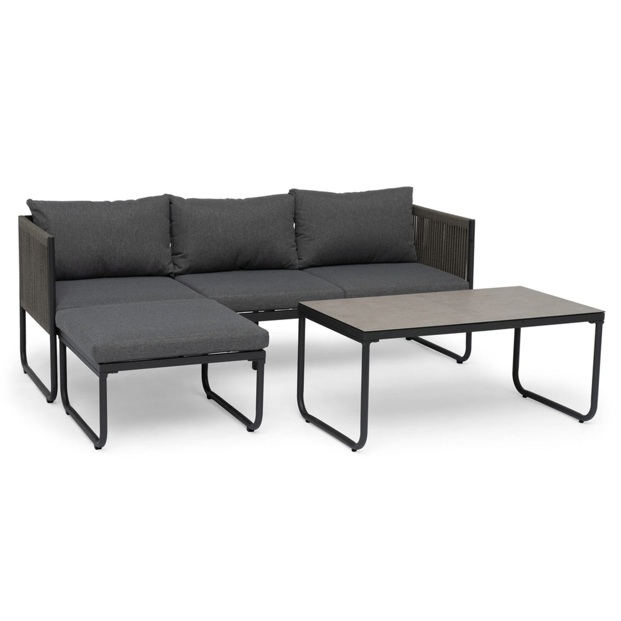 Hamnborg Loungegrupp Grå