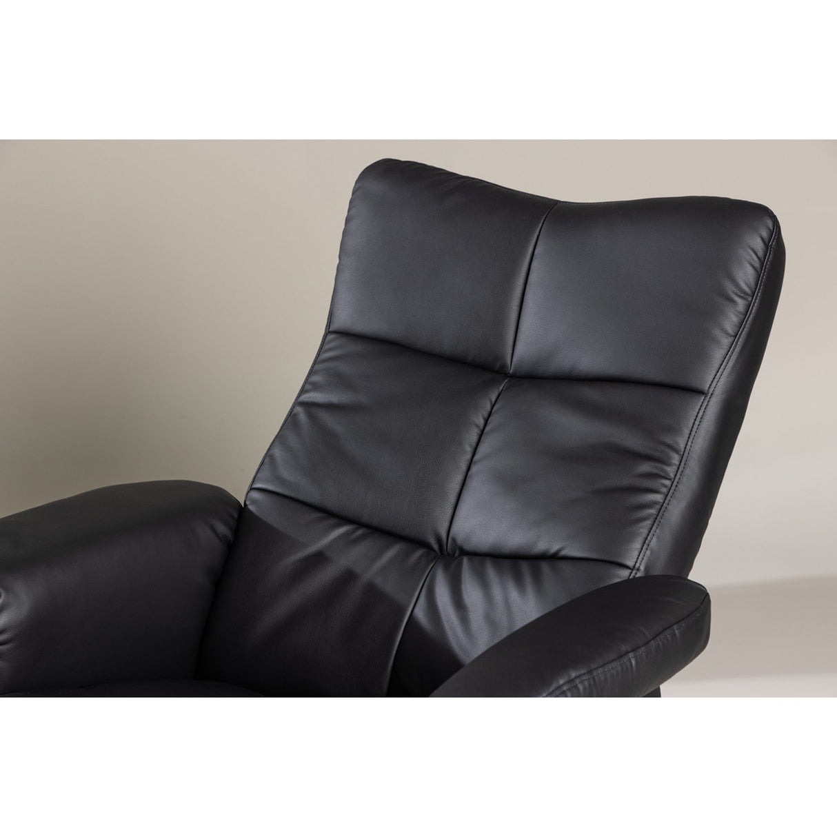 Sven Fåtölj med recliner Svart