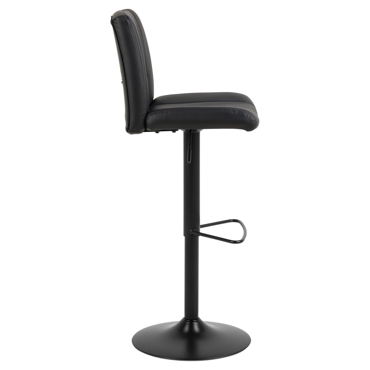 Strasbourg Barstol PU Svart