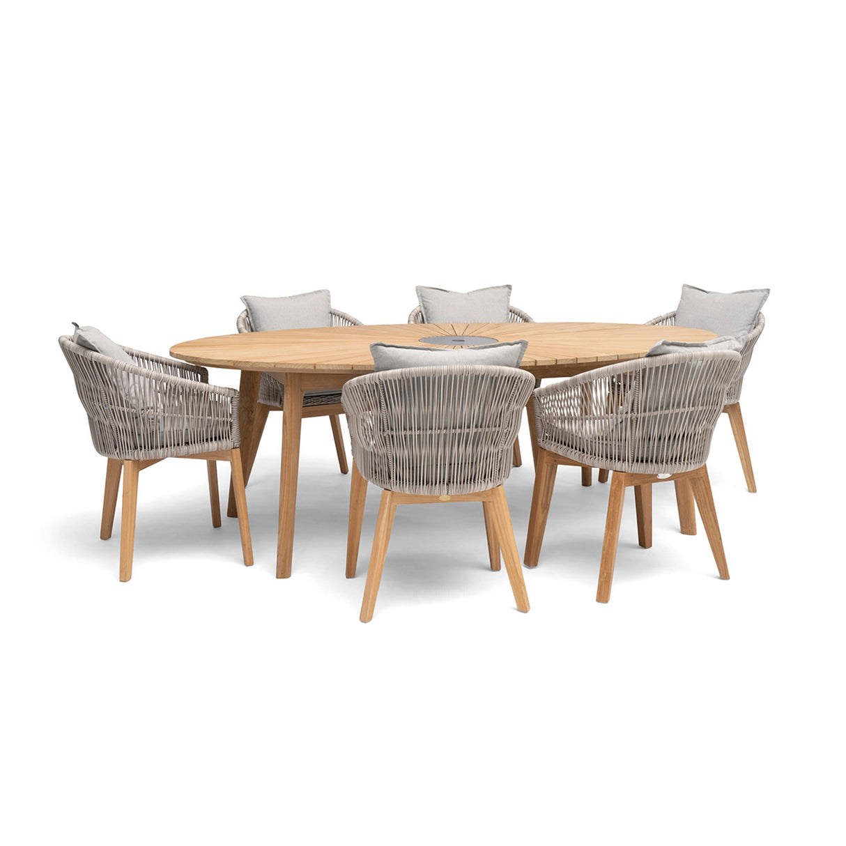 Sandhammaren Utebord 220 cm Natur