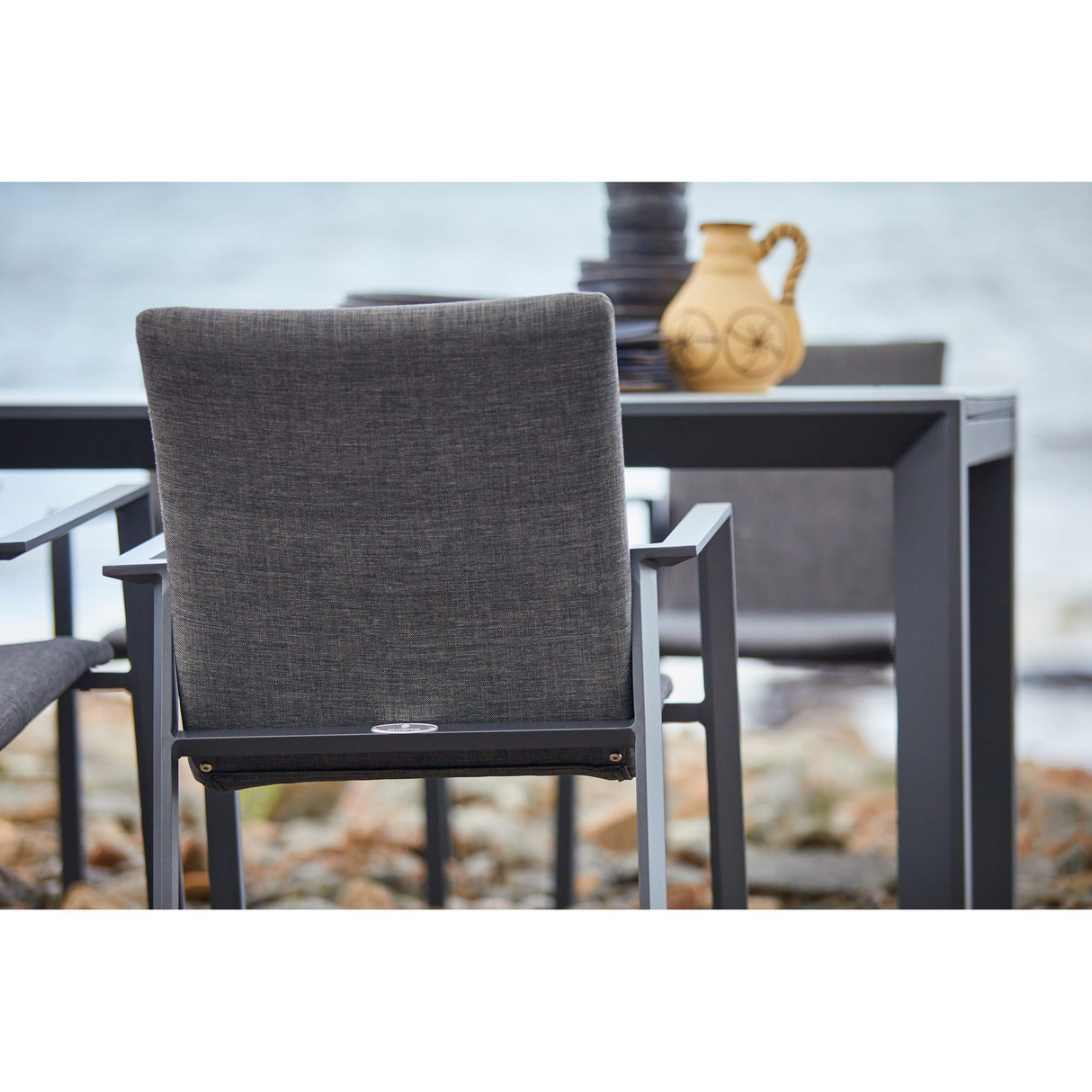 Borgdala Utebord 107x220/340 cm Grå