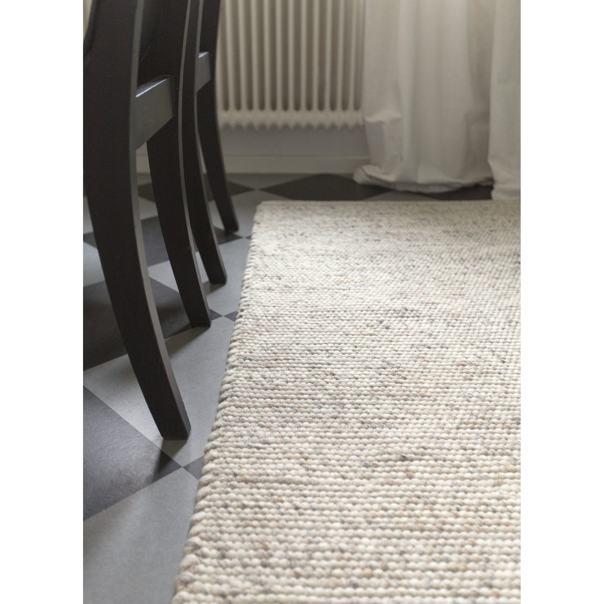 Merino Gångmatta Naturbeige