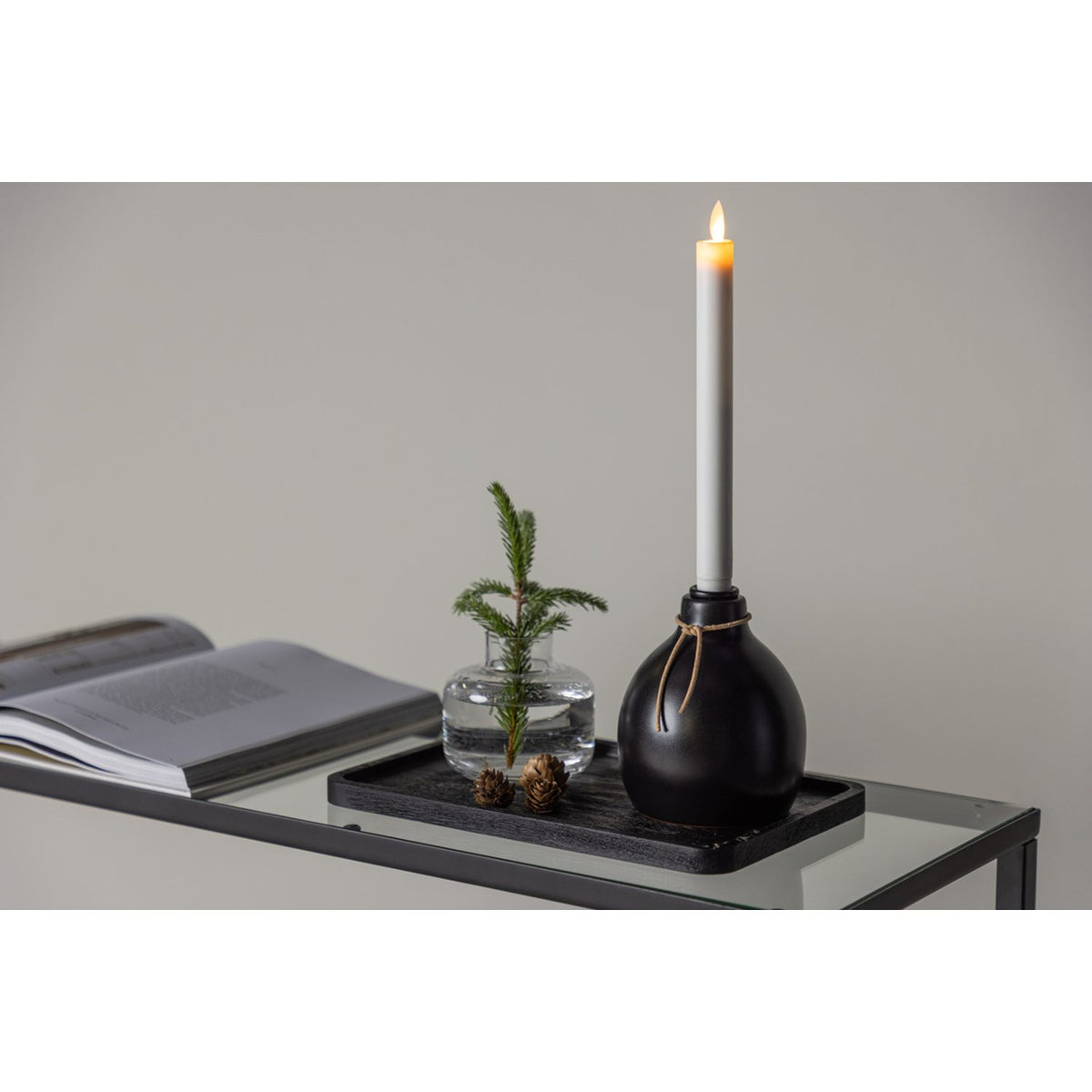 Ulricehamn Ljusstake Black, 12 x 32