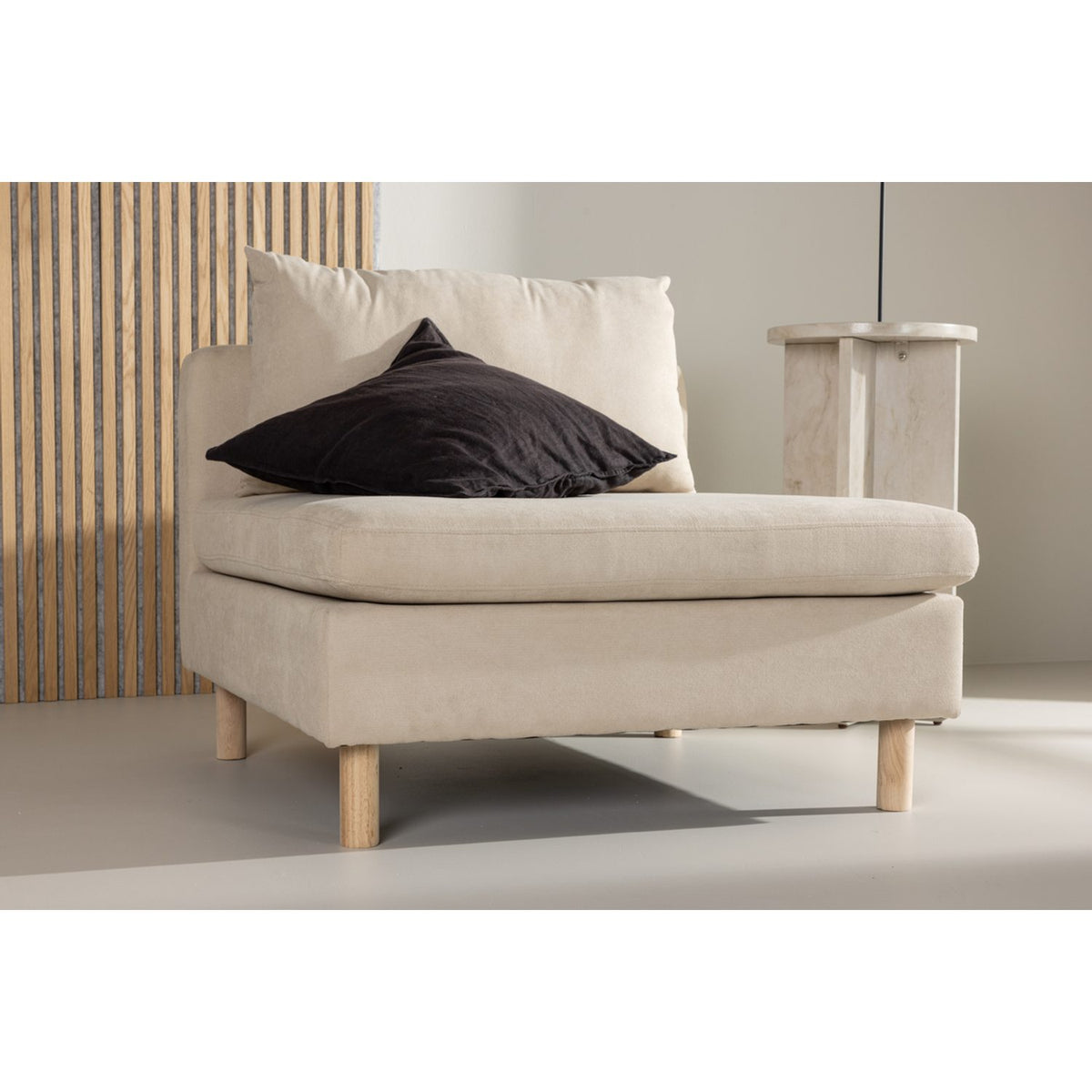 Noll Soffmodul Beige, Fåtölj