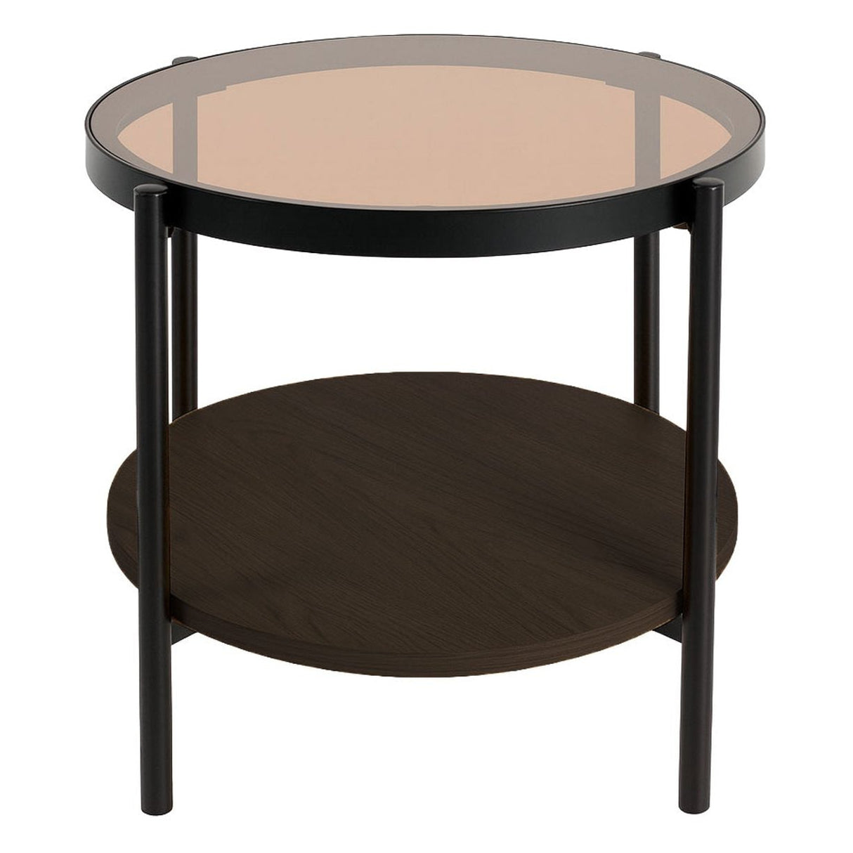 Powis Sidobord Ø48 cm Tawny Espresso