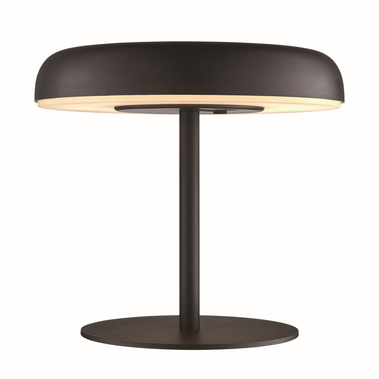 Elmer Solcell Uppladdningsbar Lampa Svart