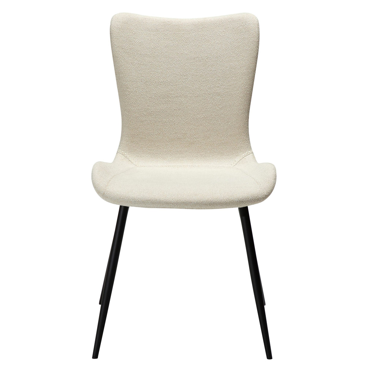 Medusa Stol Simply Beige Bouclé, Black