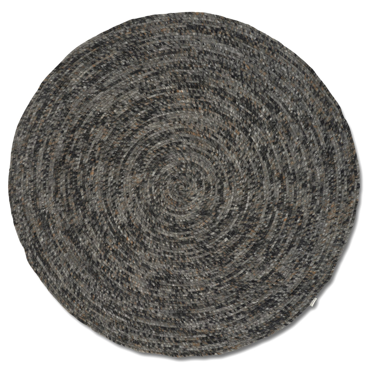 Merino Rund Matta Grå Melange