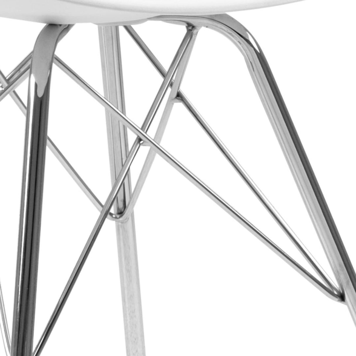 Shibuya Matstol Vit/Krom