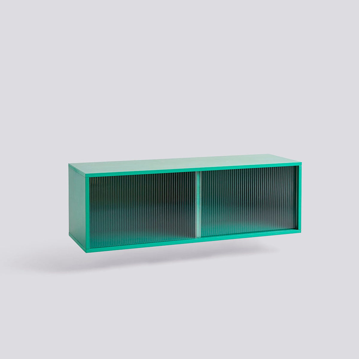 Colour Cabinet med glasdörrar 120 × 39 × 51 cm Skåp Dark Mint