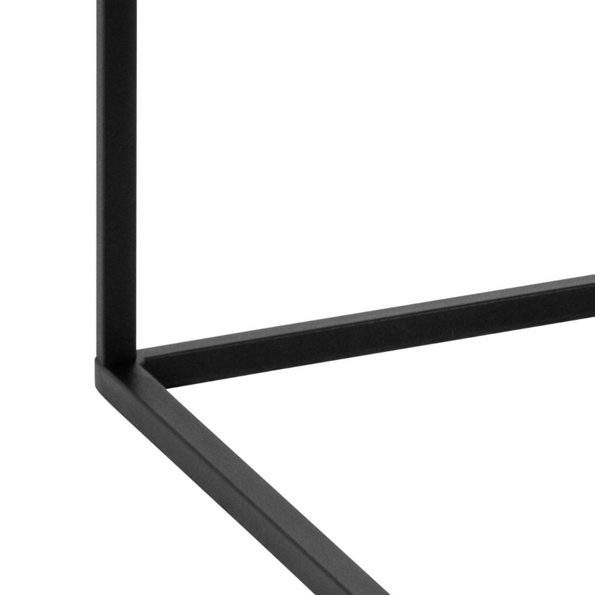 Vesterbro Soffbord 110x55 cm Vit Carrara